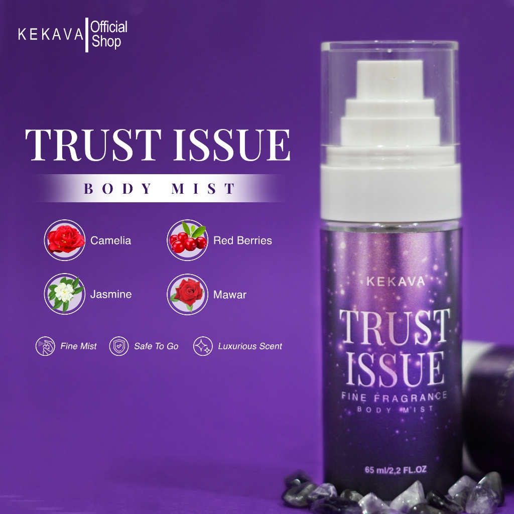 Jual Kekava Body Fragrance TRUST ISSUE - Aroma Camelia & Jasmine ...