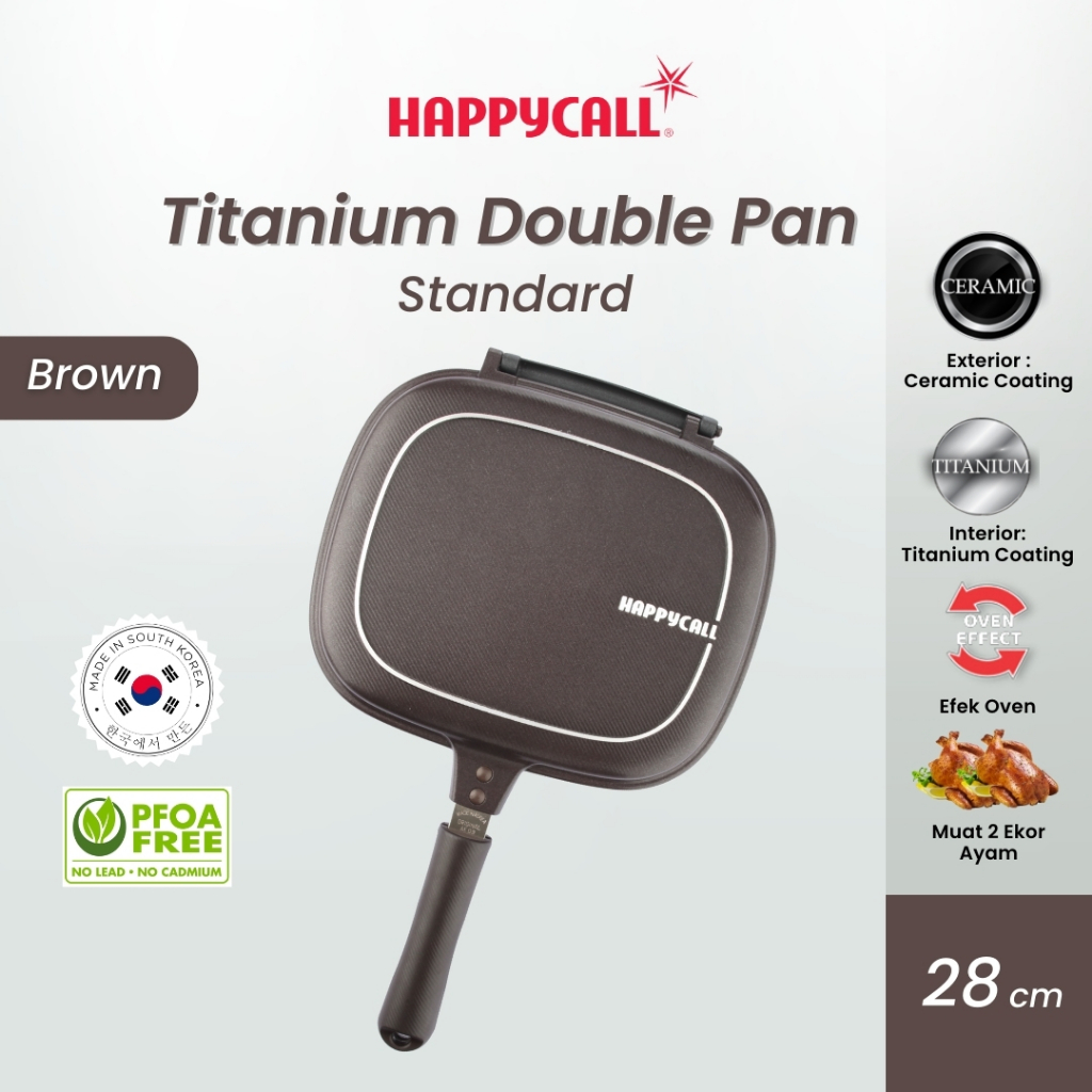 Happycall Titanium Double Pan Standard