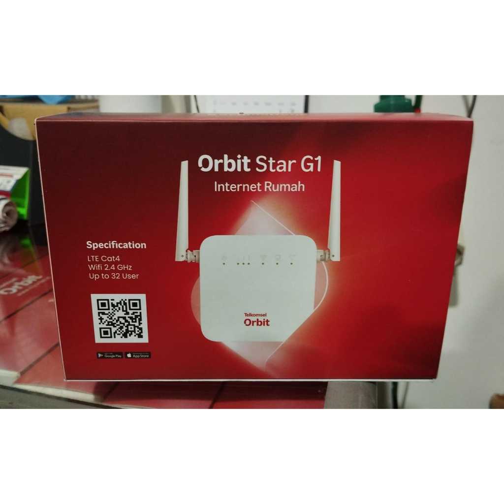 Jual Orbit Star G1 Modem Wifi Home Router Telkomsel 4G High Speed ...