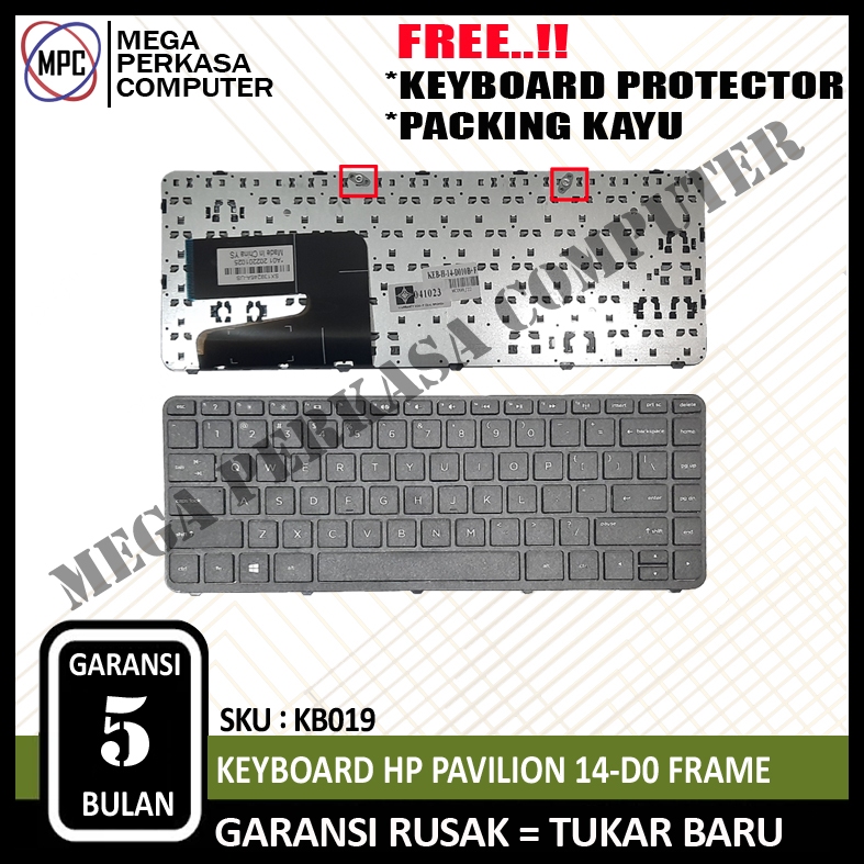 Jual Keyboard Laptop Notebook Hp 14 R019tu Hp 14 D0 Free Key Protector Shopee Indonesia 9315