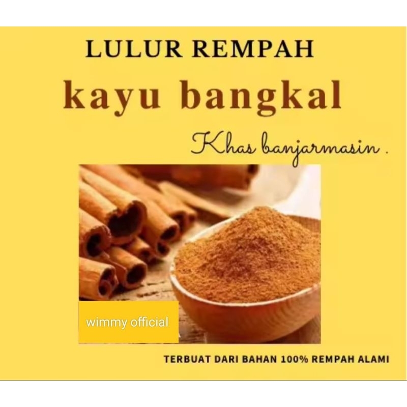 Jual Lulur Kayu Bangkal Original Khas Kalimantan 1kg Shopee Indonesia