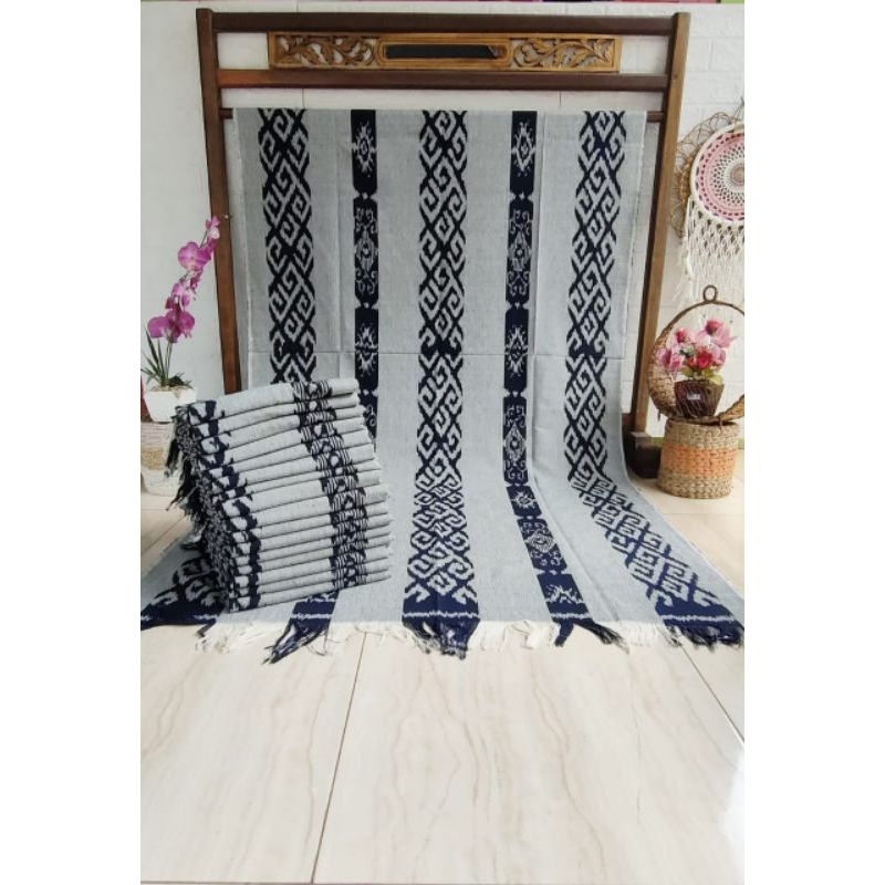 Jual Kain tenun ikat Troso Jepara kain tenun tenun blanket | Shopee ...