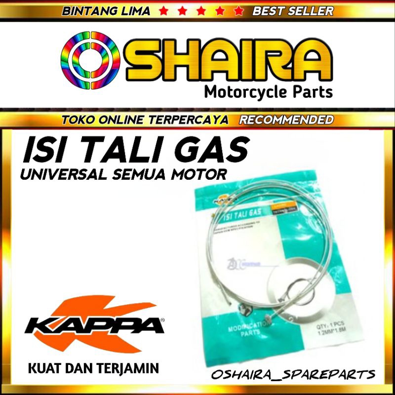 Jual Ozawa Kappa Sling Gas Kawat Gas Kabel Isi Gas Motor Kualitas