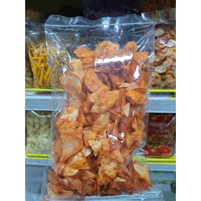 Jual Keripik Singkong Pedas Original Shopee Indonesia