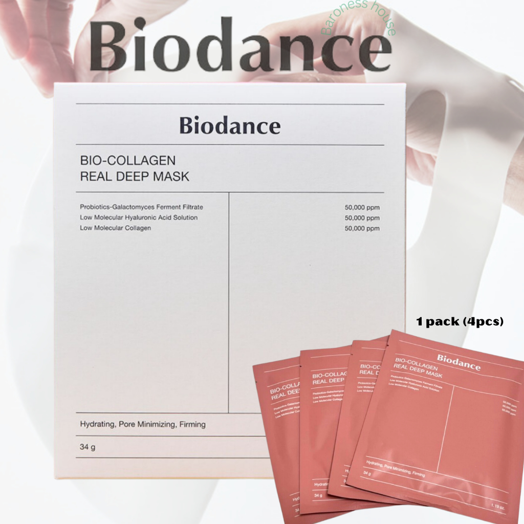 Jual BIODANCE Bio Collagen Real Deep Mask Sheet 4pc Shopee Indonesia