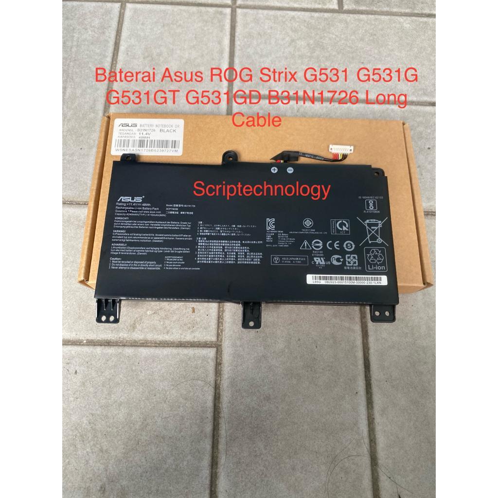 Genuine B31N1726 Replacement Laptop Battery For ASUS ROG Strix, TUF Gaming, FX Series (48Wh, 11.4V)