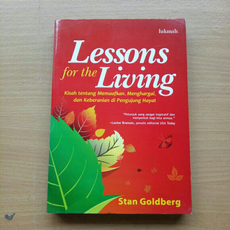 Jual BUKU LESSONS FOR THE LIVING | Shopee Indonesia