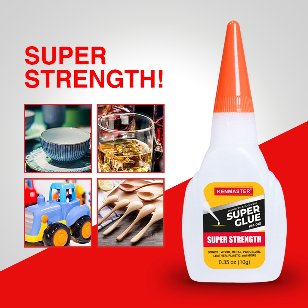 Jual Kenmaster Lem Super Glue KM-010 - LEM123 | Shopee Indonesia