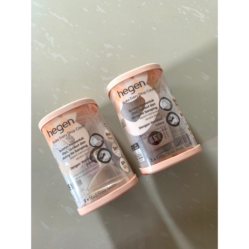 Jual HEGEN TEATS NEW (EXTRA SLOW FLOW) Shopee Indonesia
