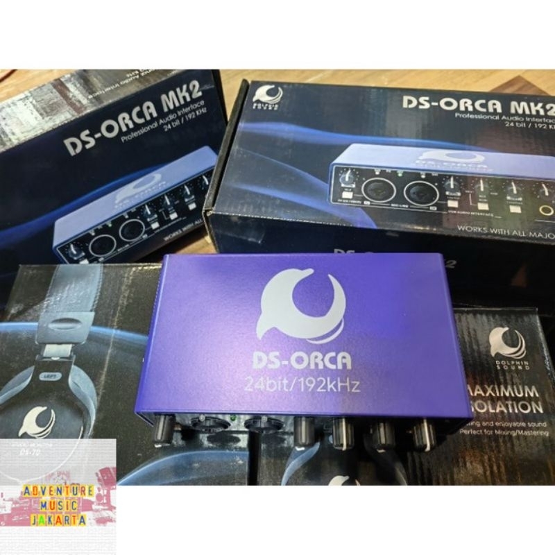 Jual DOLPHIN SOUND DS ORCA MK2 DS Orca MK3 Soundcard Recording USB ...