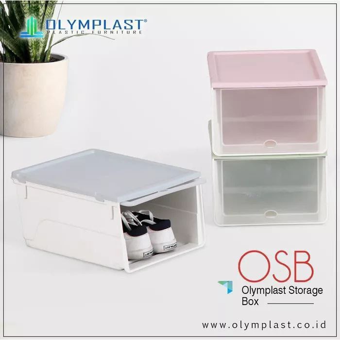 Jual INSTAN Olymplast Kotak Penyimpanan Serbaguna Laci Plastik OSB ...