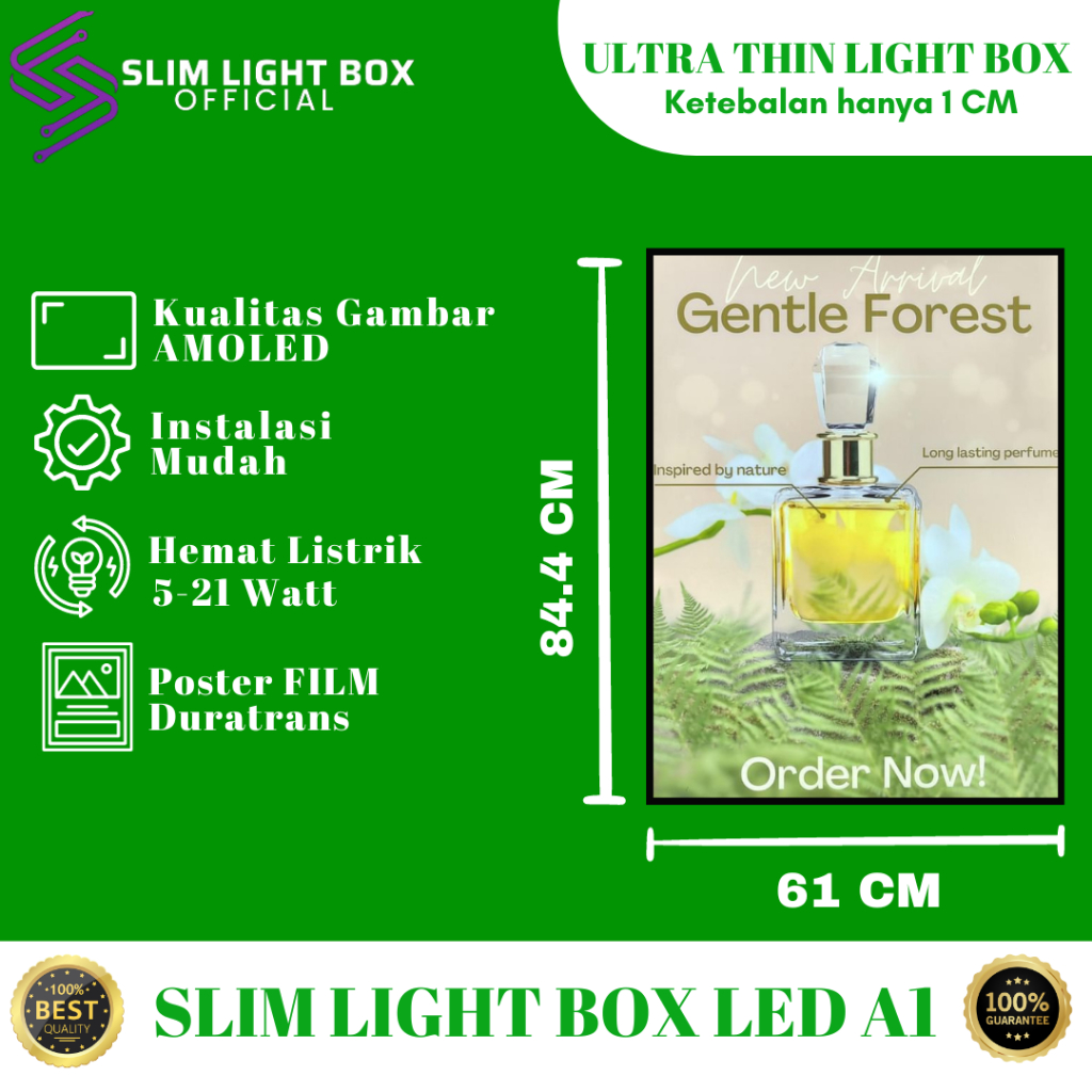 Jual Slim Light Box LED Frame - A1 | Shopee Indonesia