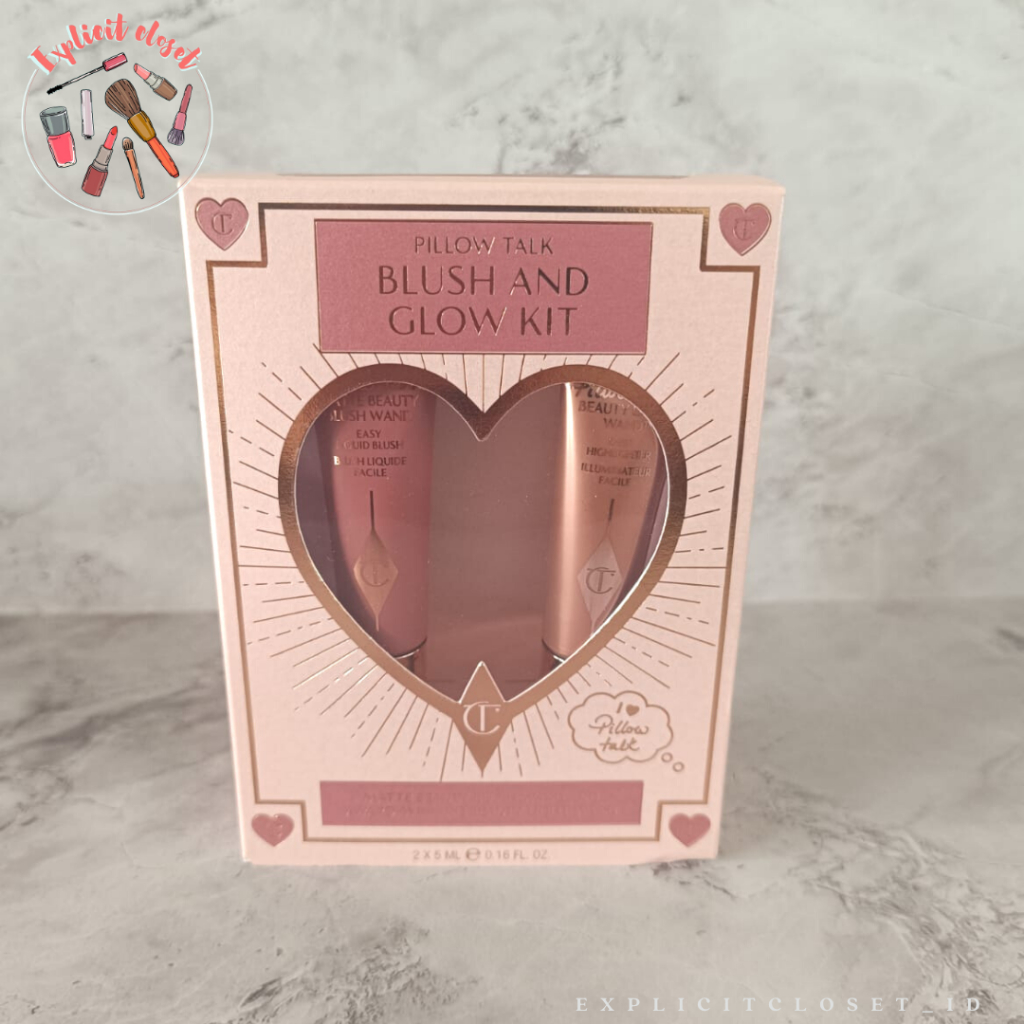Jual CHARLOTTE TILBURY Pillow Talk Blush And Glow Kit Shopee Indonesia