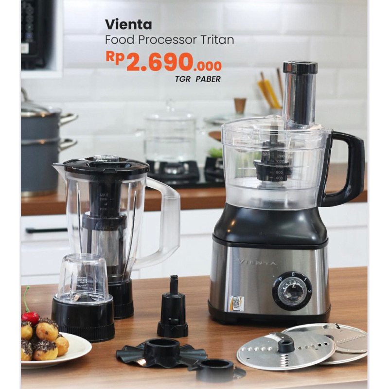 Jual Food Processor Vienta 11 in 1 Blender Multifungsi Shopee Indonesia