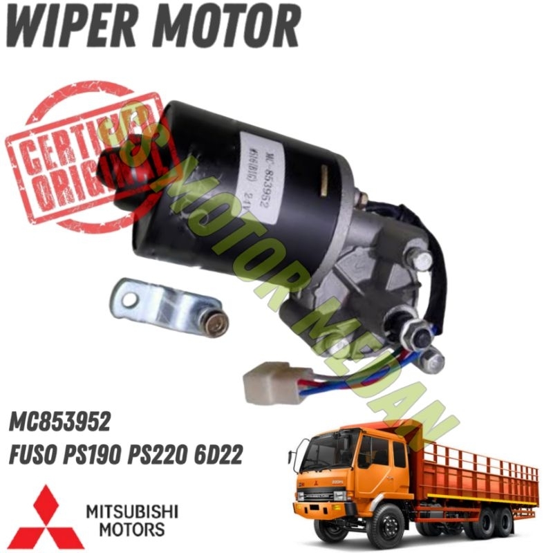 Jual Motor Wiper Dinamo Penggerak Sapu Kaca Big Body Fuso Ps Ps Mc Shopee Indonesia