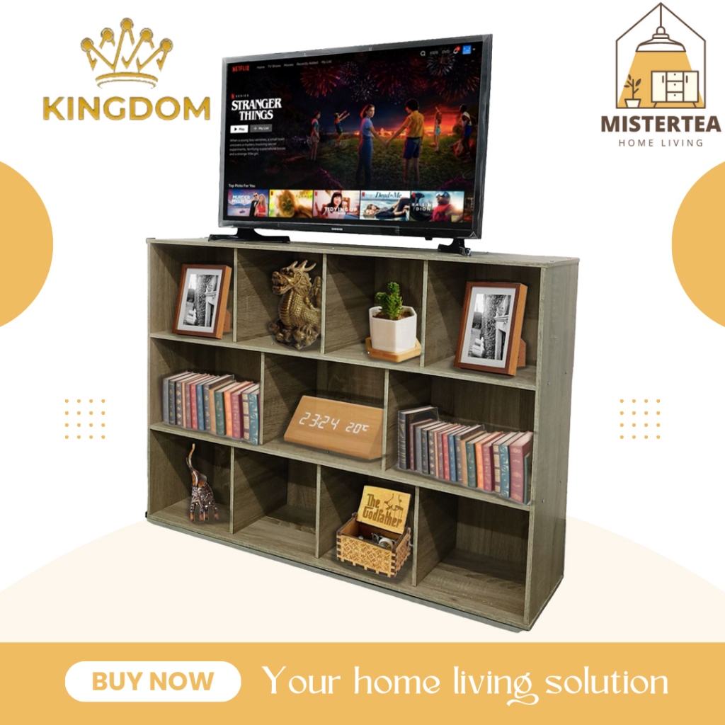 Jual [READY STOCK] KINGDOM PANEL RAK SERBAGUNA KAYU / RAK BUKU / RAK ...