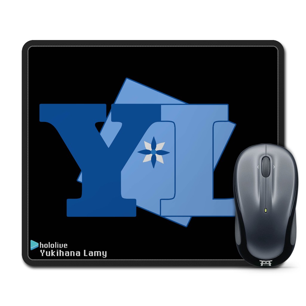 Jual Mouse pad gaming anime vtuber YUKIHANA LAMY Typography Hololive