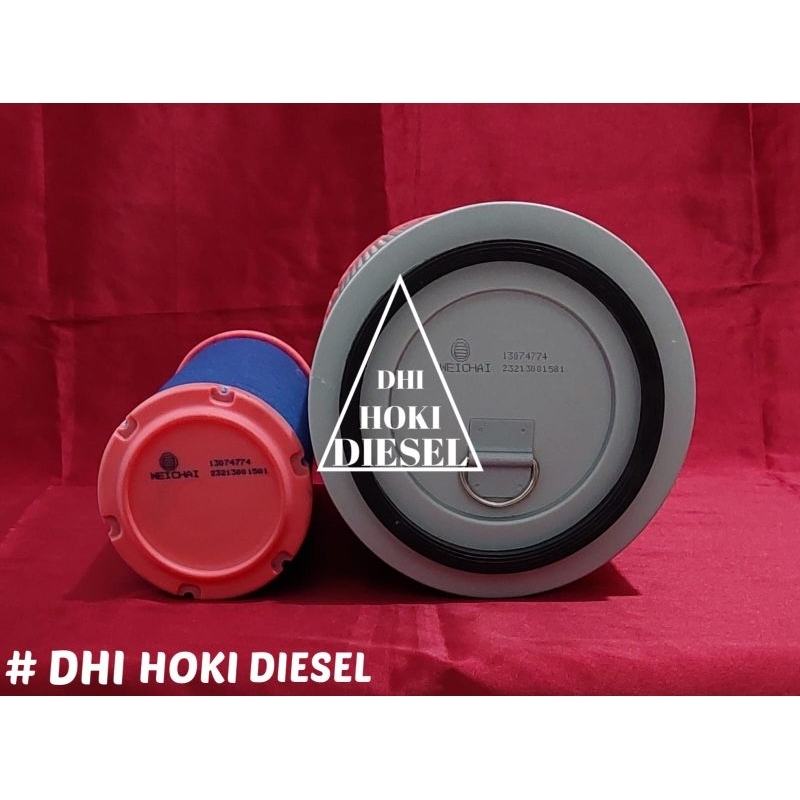 Jual 13074774 Air Filter Weichai ( OUTER + INNER ) | Shopee Indonesia