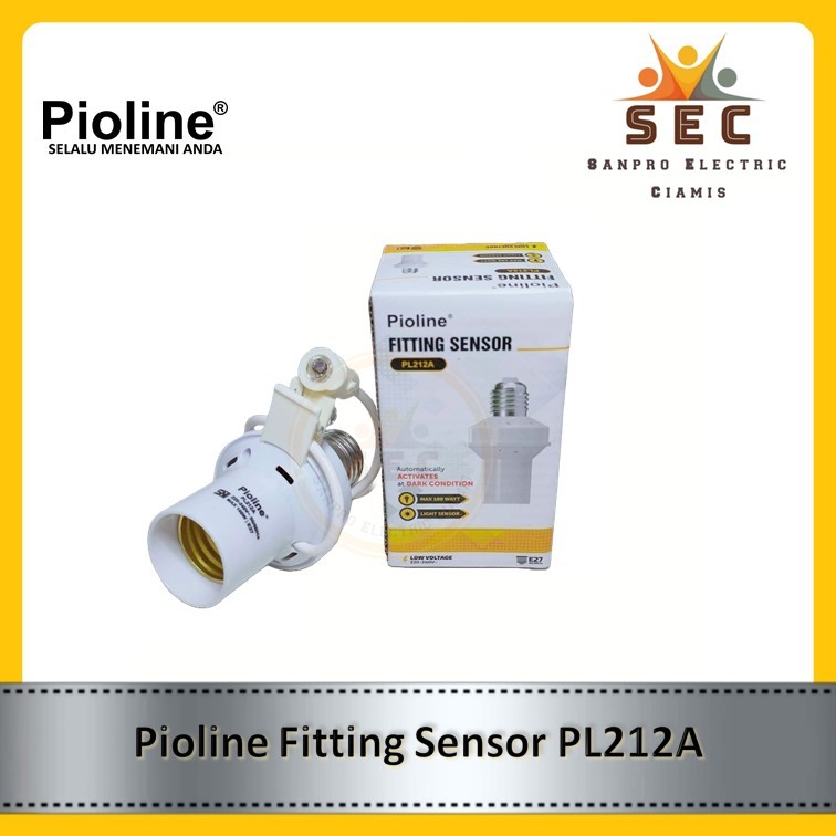Jual PIOLINE FITTING LAMPU SENSOR CAHAYA FITING OTOMATIS SIANG MALAM ...