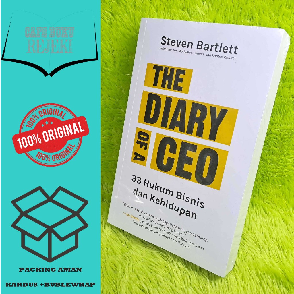 Jual Buku The Diary Of A CEO : 33 Hukum Bisnis Dan Kehidupan - Steven ...