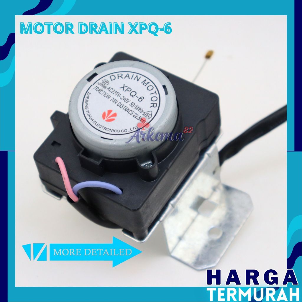 Jual MOTOR DRAIN SHARP XPQ-6 | DREN TARIKAN BUANGAN AIR MESIN CUCI ...
