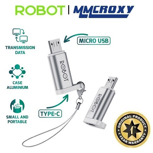 Jual Robot Rt Otg Adapter Otg Type C Female To Micro Usb Male