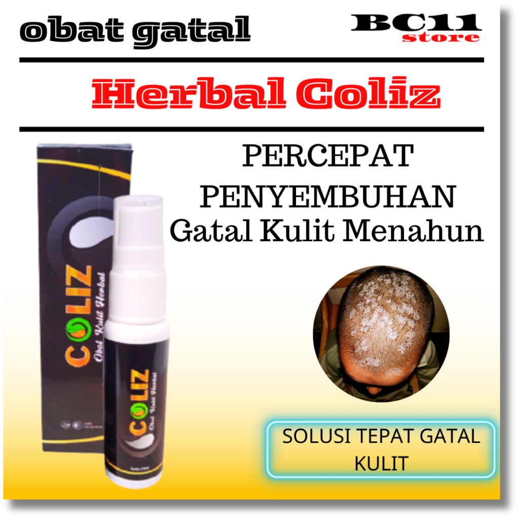 Jual Herbal Coliz Obat Gatal Paling Ampuh Selangkangan Kulit Gatal Panu