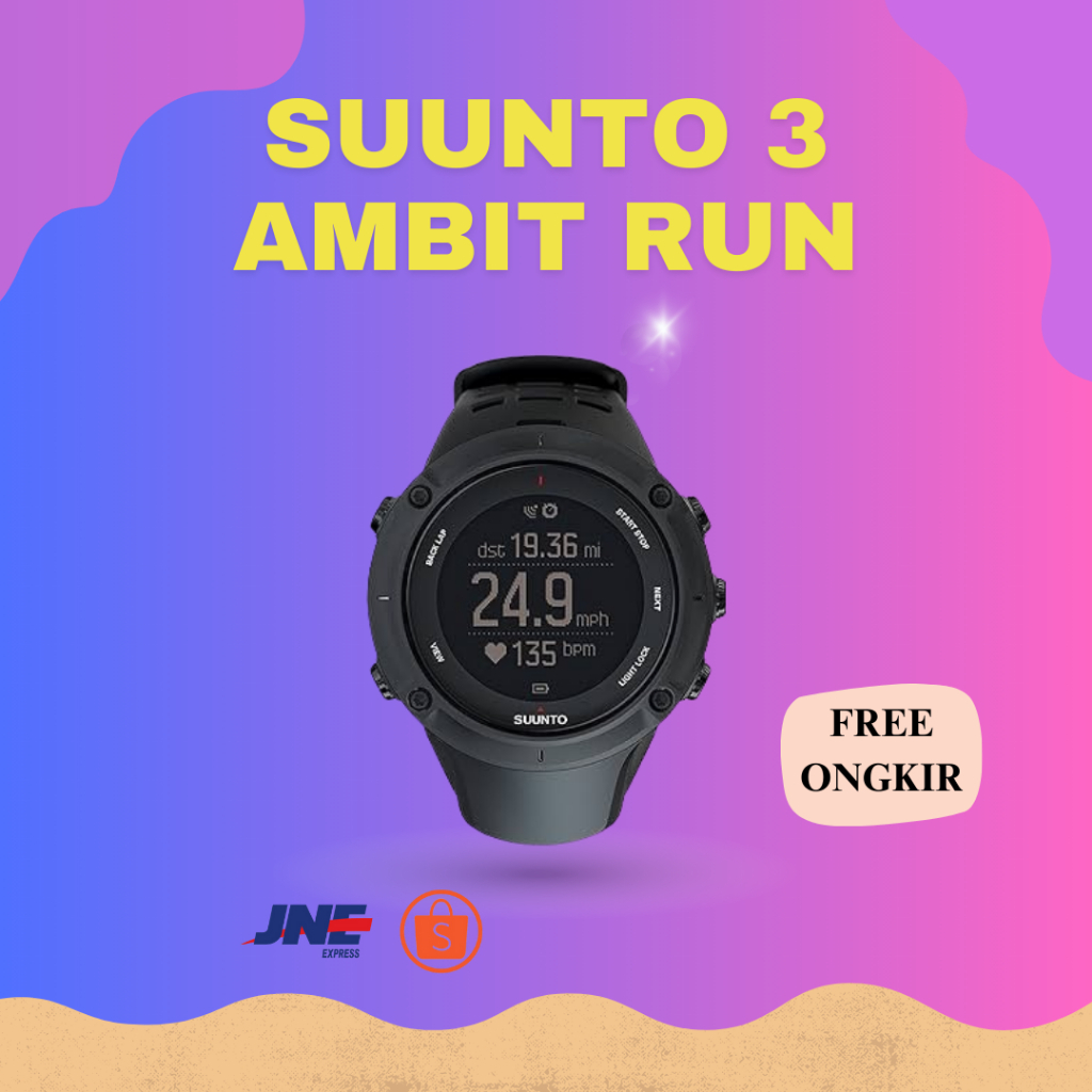 Harga suunto deals ambit3 run