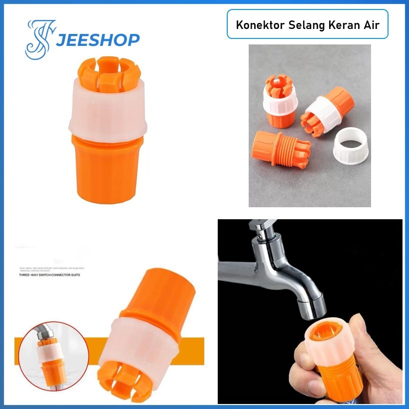 Jual Konektor Selang Kran Air Alat Sambungan Kran Air Flexible Adaptor