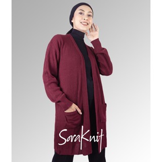 Long on sale cardigan shopee