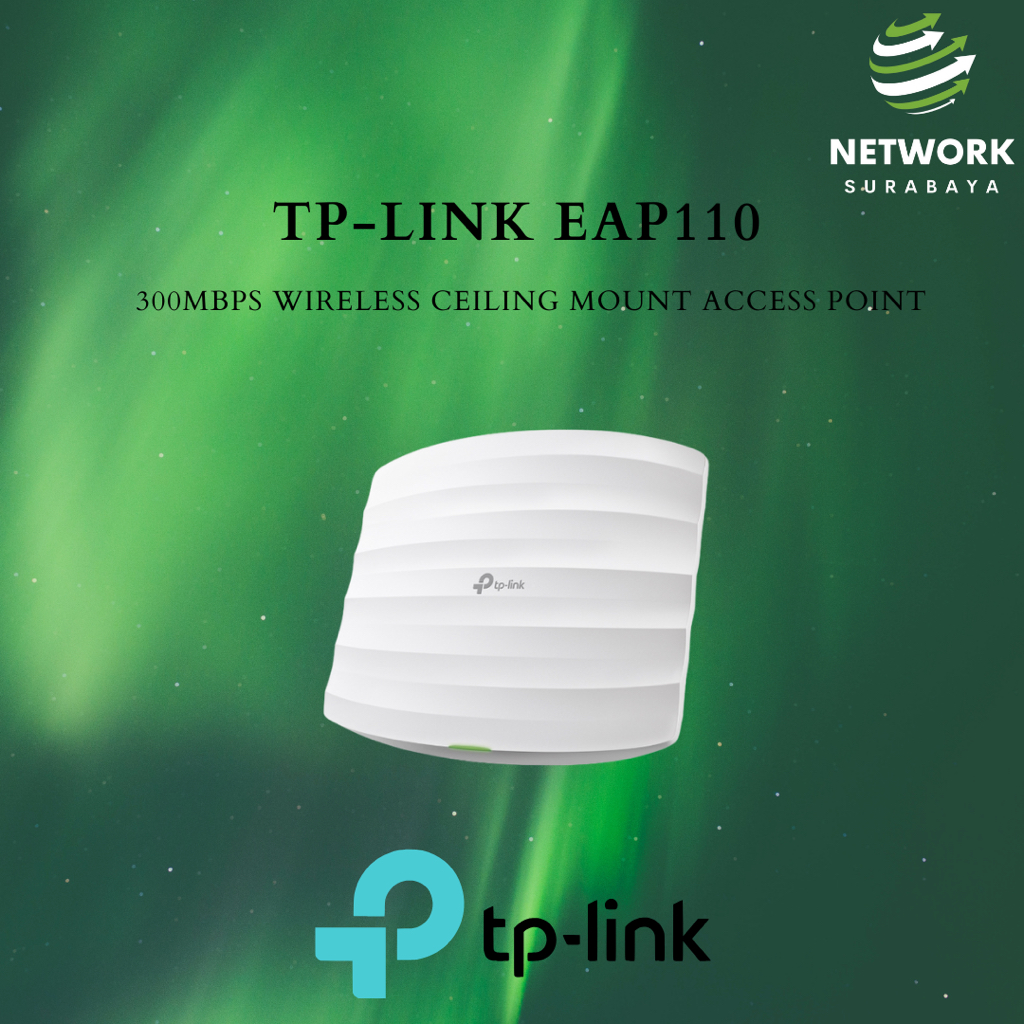 Jual Tp Link Eap110 300mbps Wireless Ceiling Mount Wifi Access Point