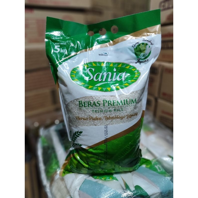 Jual Beras Premium Sania Uk. 2,5kg , 5kg Beras berkualitas | Shopee ...