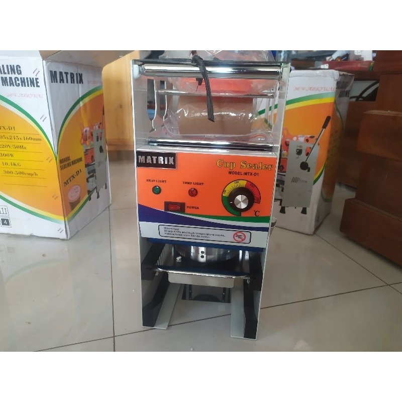 Jual Mesin Press Cup Sealer Gelas Jumbo Matrix Mtx D1 Shopee Indonesia 6890