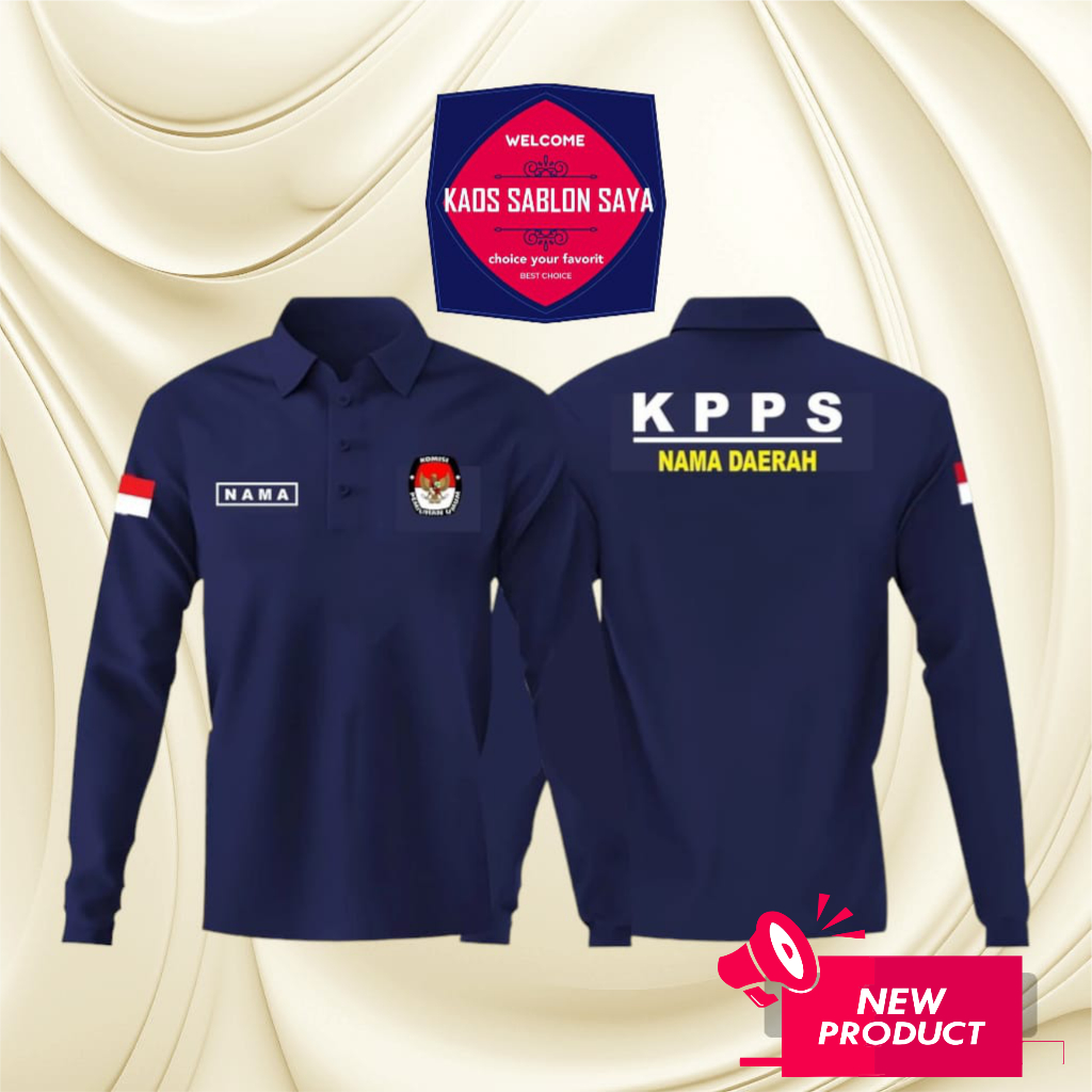 Jual Baju Kerah Kaos Kerah Polo Kpps Free Nama Dan Nama Daerah Lengan Panjang Dan Pendek Kss