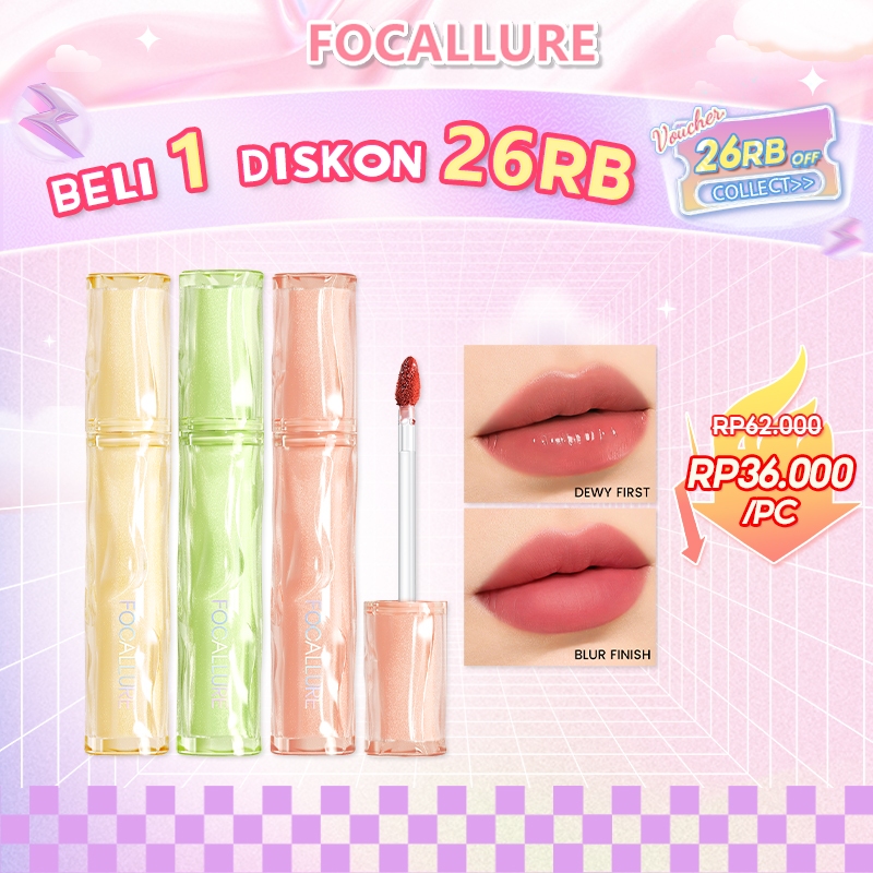 Jual Focallure Pro Ink Matte Lipstick Watery To Blur Long Lasting Lip