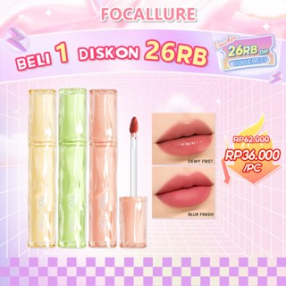 Jual Focallure Pro Ink Matte Lipstick Watery To Blur Long Lasting Lip Tint Stained Lock Long