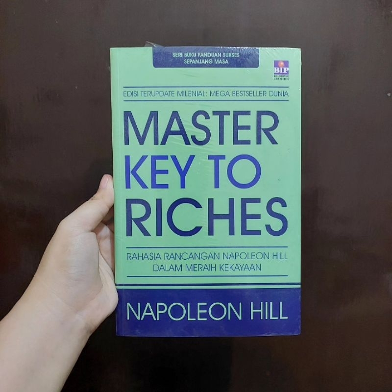 Jual Master Key to Riches [Original, Segel] - Napoleon Hill | Shopee ...