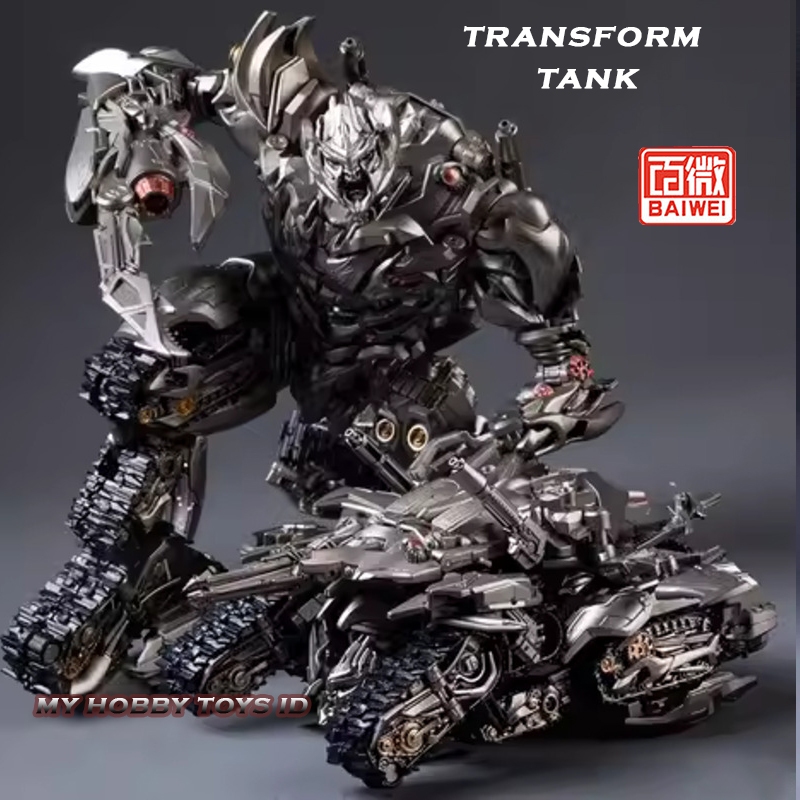 Jual Mainan Action Figure Trans Formerss Robot Tank Mega Commander ...