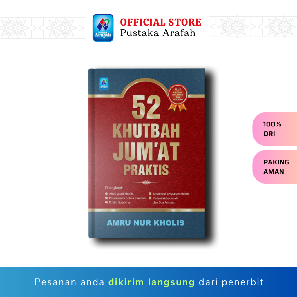 Jual 52 Khutbah Jum'at Praktis Pustaka Arafah Original | Shopee Indonesia