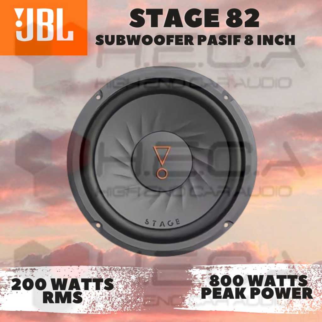 Jual JBL Stage 82 Subwoofer Pasif 8" Single Coil Bass Sub 8 Inch Audio