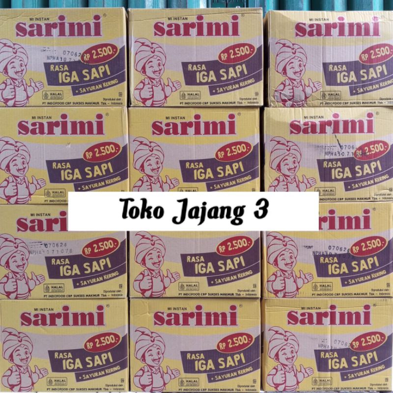 Jual MIE SARIMI - Mie Sarimi Rasa Iga Sapi Harga 1 Dus isi 40 pcs ...