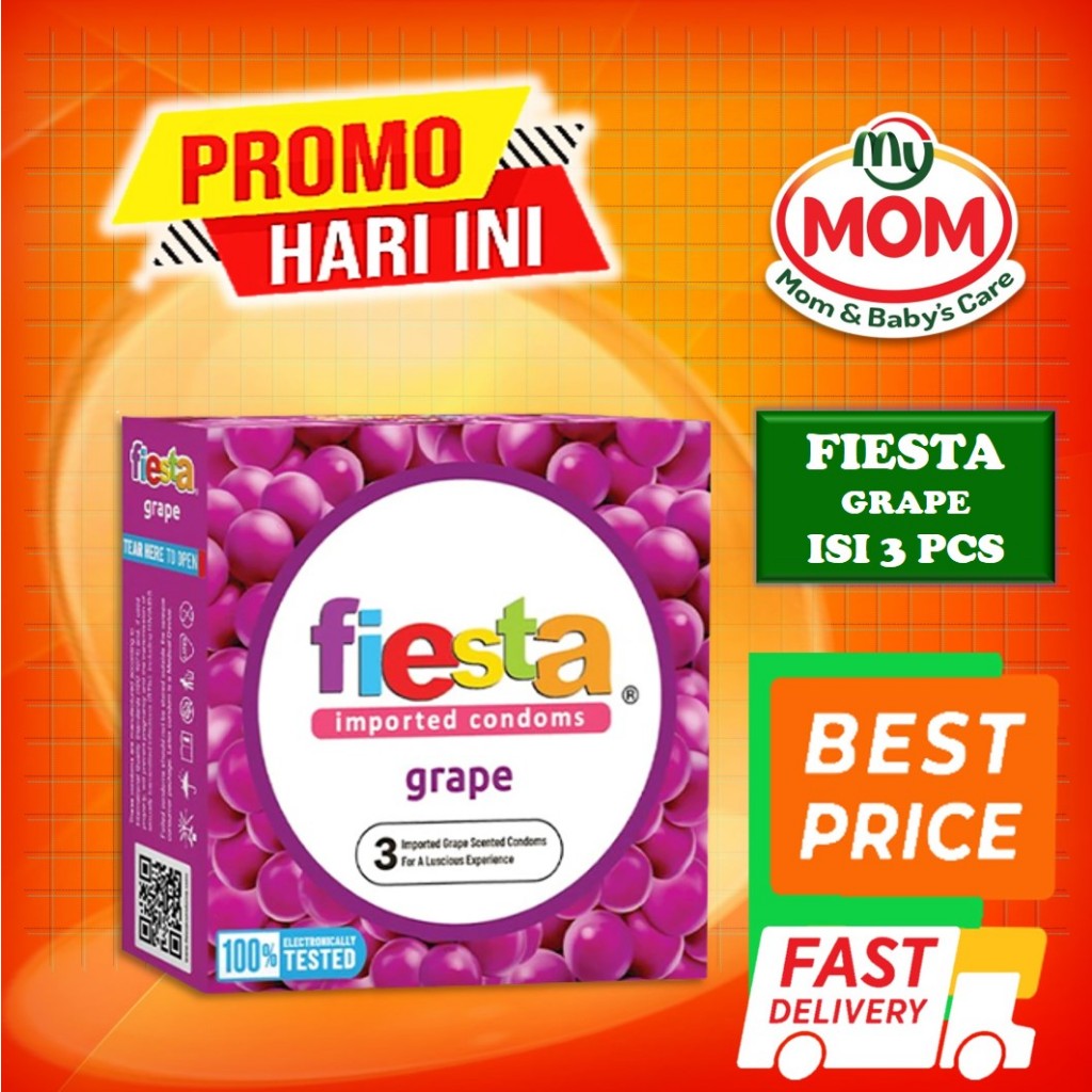 Jual Kondom Fiesta Series Isi 3 Pcs Max Doted Ultra Thin