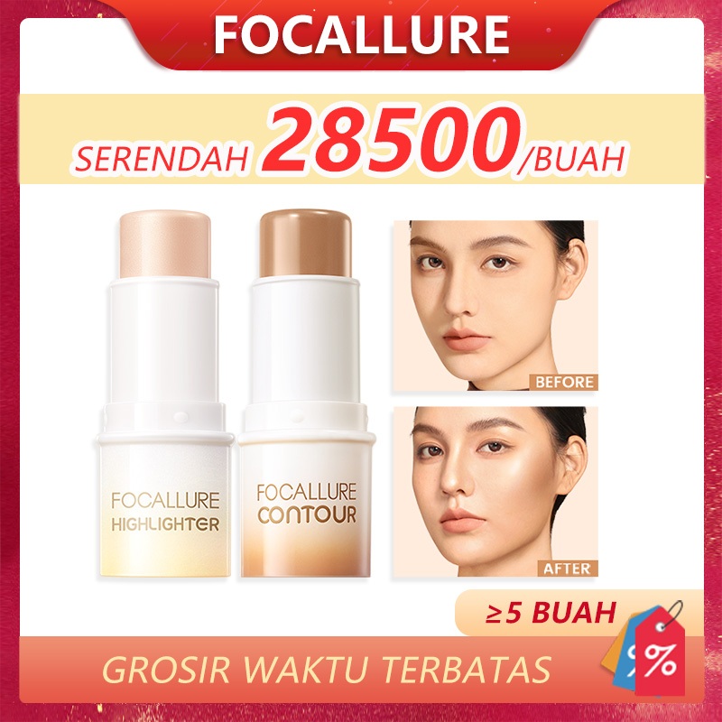 Jual FOCALLURE Contour&Highlighting Stick Pro 3D Creamy Bronzers ...