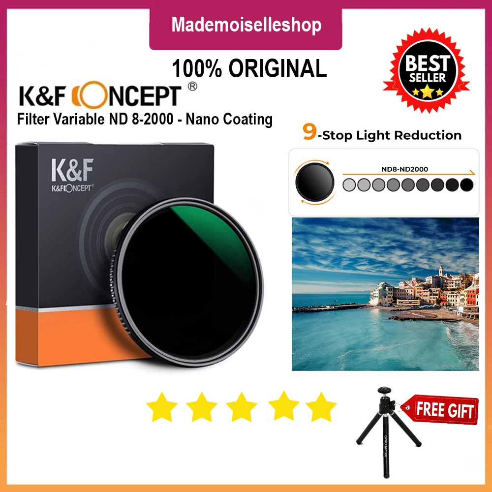 Jual KNF CONCEPT Filter Variable ND 82000 58mm for Canon Nikon