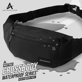 ANTARESTAR Official - Tas Selempang Waterproof Slempang Pria Wanita Waist Bag Crossbody Premium Outdoor