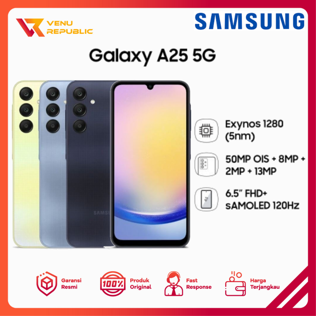 Jual Samsung Galaxy A25 5G 8/256GB Garansi Resmi SEIN | Shopee Indonesia