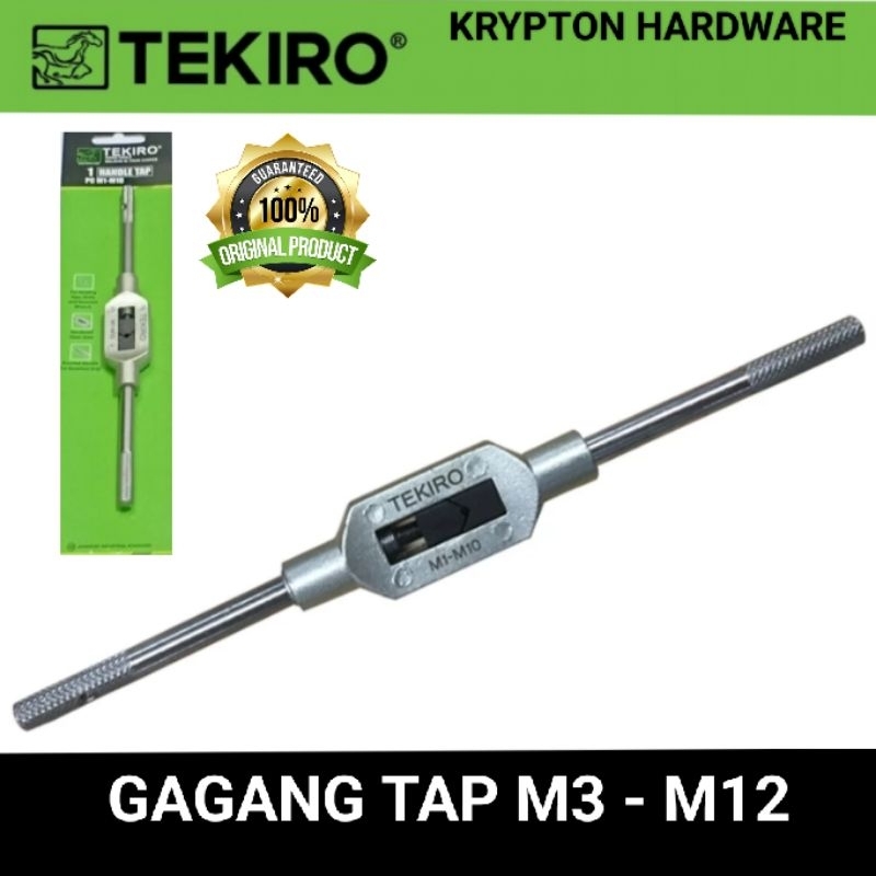 Jual tekiro gagang hand tap / stang hand tap M3-M12 ( 100% original ...