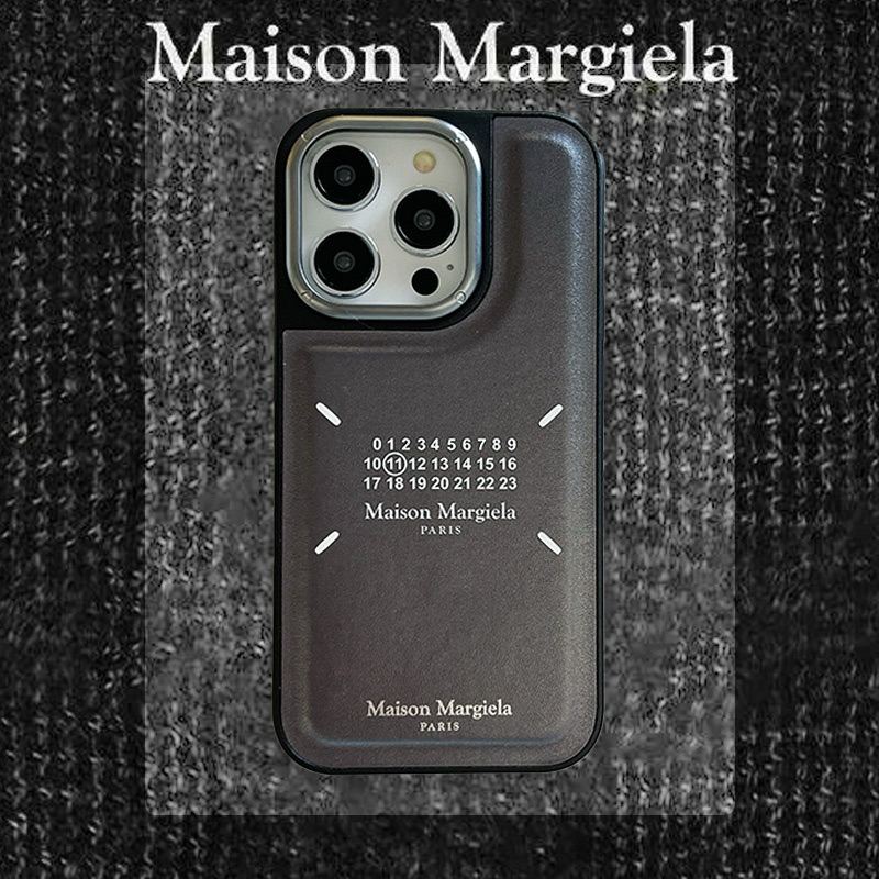 Maison Margiela（旧Maison Martin Margiela） - Maison Margiela  iPhone 12/12 Pro MAX Maison Margiela Stitched Leather Phone Case for iPhone