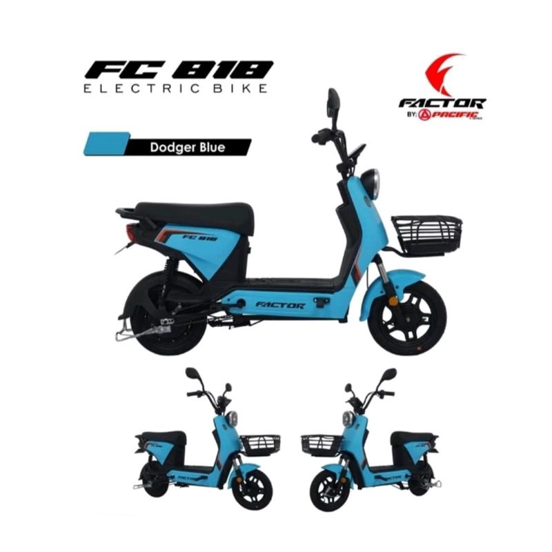 Jual Sepeda Listrik FACTOR F 818 500 Watt Electric | Shopee Indonesia