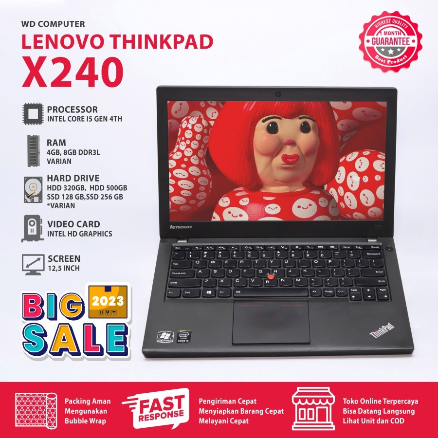 Jual Promo Laptop Lenovo Thinkpad X Core I Gen Ram Gb Ssd Gb Siap Pakai Shopee Indonesia